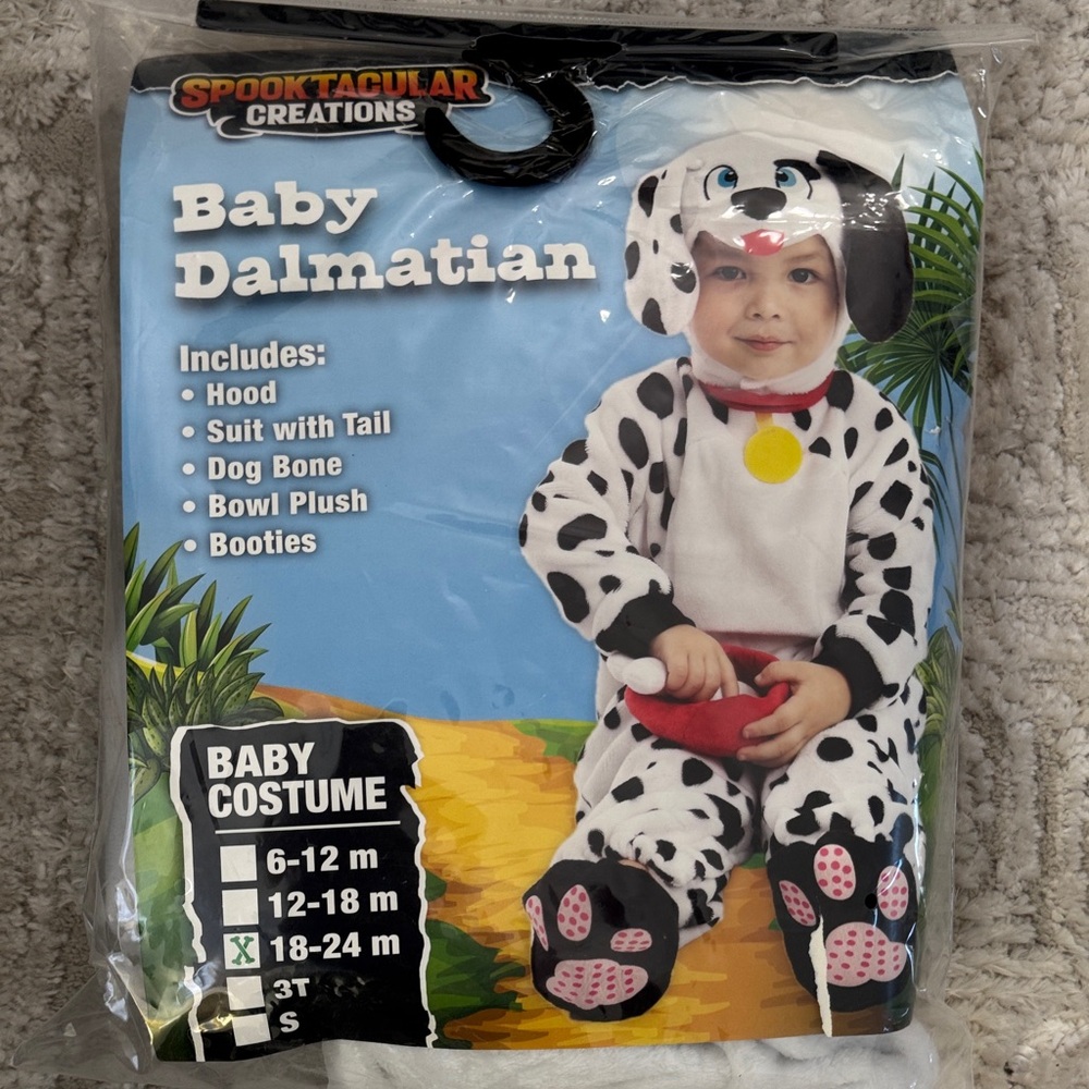Spooktacular Creations Dalmatian Baby Costume